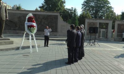 Ahilik haftası kutlamaları kapsamında çelenk sunma töreni gerçekleştirildi