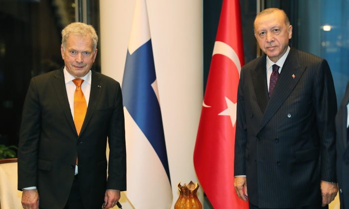 Cumhurbaşkanı Erdoğan, Finlandiya Cumhurbaşkanı ile görüştü