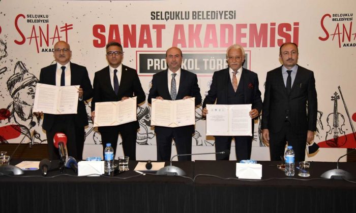 Selçuklu Sanat Akademisi’nin protokolü imzalandı