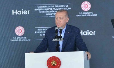 Cumhurbaşkanı Erdoğan 52 fabrikanın açılışını gerçekleştirdi