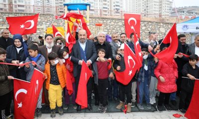 Battalgazi’ye 5 bin metrekarelik yeni bir park daha kazandırıldı