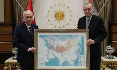 Cumhurbaşkanı Erdoğan, Bahçeli’yi kabul etti