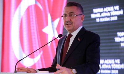 Cumhurbaşkanı Yardımcısı Oktay: “Her şartta Kıbrıs Türk halkının yanında olacağımızı, bölgede geleceği omuz omuza beraber şekillendireceğimizi bir kez daha teyit ettik”