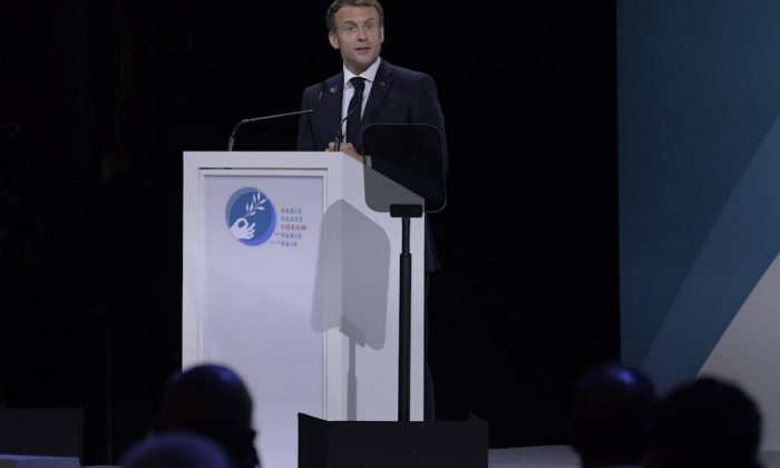 Paris Barış Forumu Macron ve Harris’in katılımıyla başladı