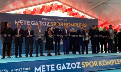 Pendik’te Mete Gazoz Spor Kompleksi açıldı