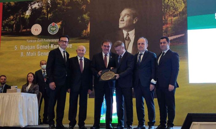 TFF Başkanı Özdemir, Türkiye Golf Federasyonu Başkanı seçilen Demirören’i tebrik etti