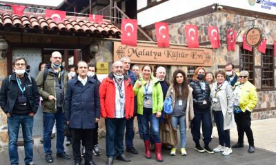 Turist rehberleri Malatya’nın tarihi mekanlarını gezdi