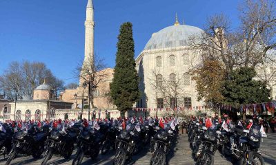 Emniyet Genel Müdürlüğü’ne 215 motosiklet tahsis edildi