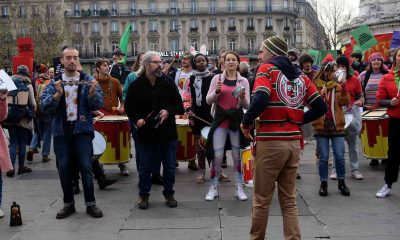 Paris’te ırkçılık karşıtı protesto