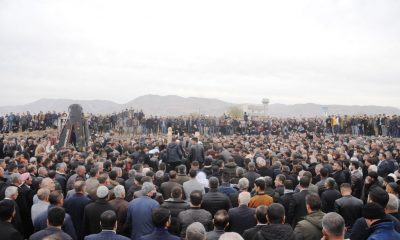 Silahlı saldırıda öldürülen AK Parti eski ilçe başkanının kardeşi toprağa verildi