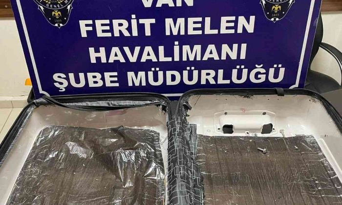 Van’da hava yoluyla uyuşturucu sevkiyatı polise takıldı